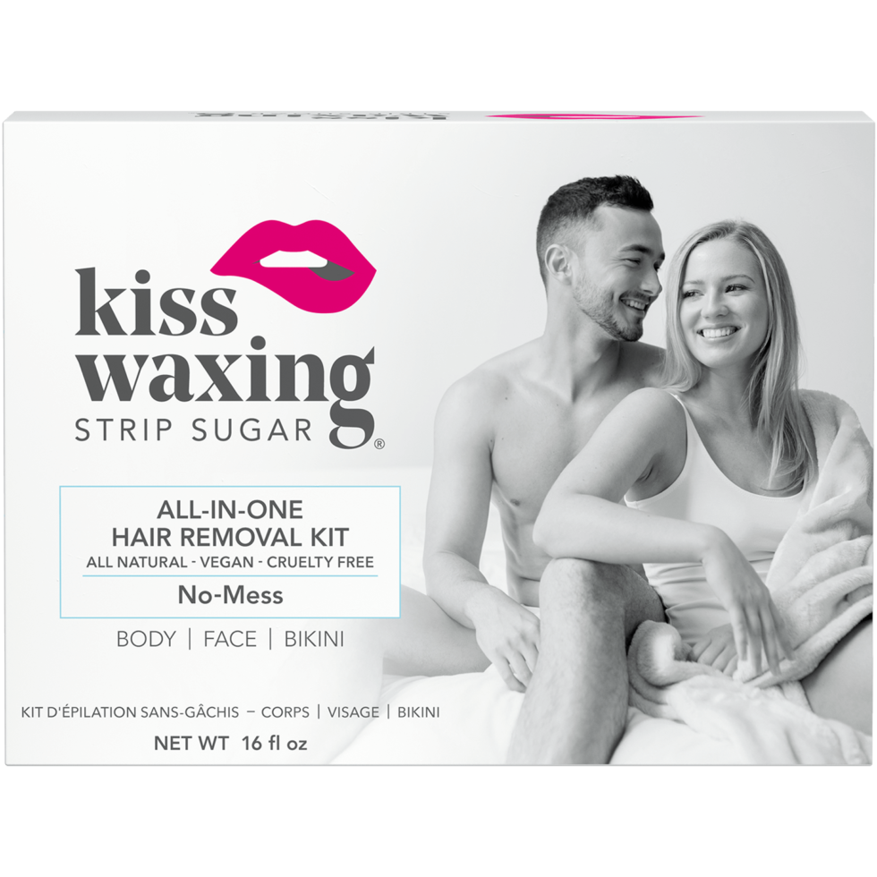 Kiss Waxing All In 1 Kotisokerointipaketti