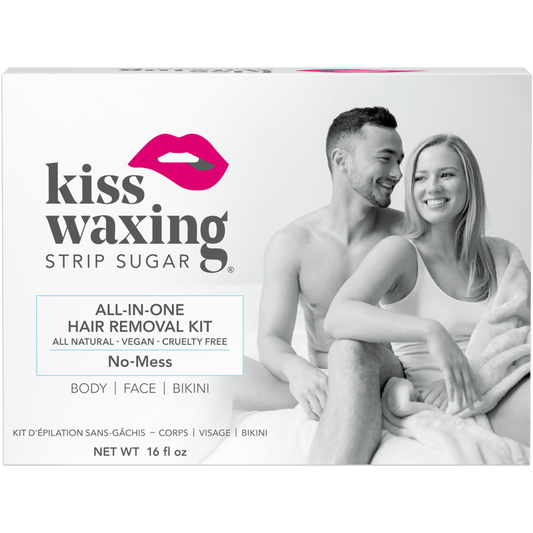Kiss Waxing All In 1 Kotisokerointipaketti